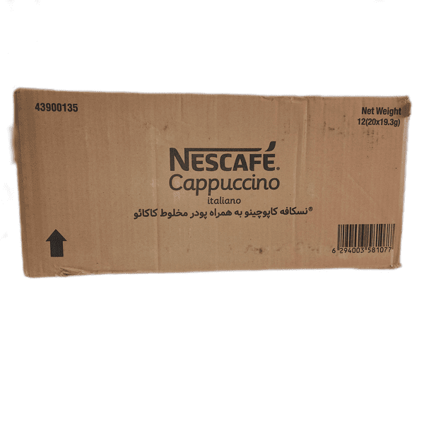 کاپوچینو نستله عمده با کارتن 12 بسته 20 عددی 2 کاپوچینو نستله عمده با کارتن 12 بسته 20 عددی - Image 2