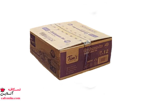 شیر چای هل تیمز عمده کارتن 12 بسته 20 عددی 1 شیر چای هل تیمز عمده